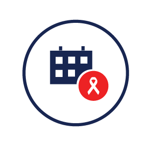 Icon representing the initiative to end AIDS by 2030