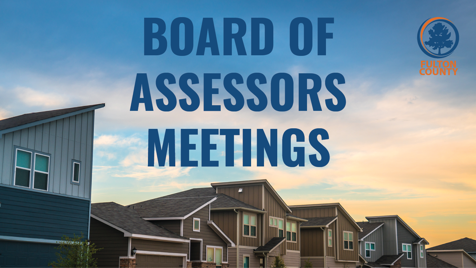 Board of Assessors graphic with homes in neighborhood 