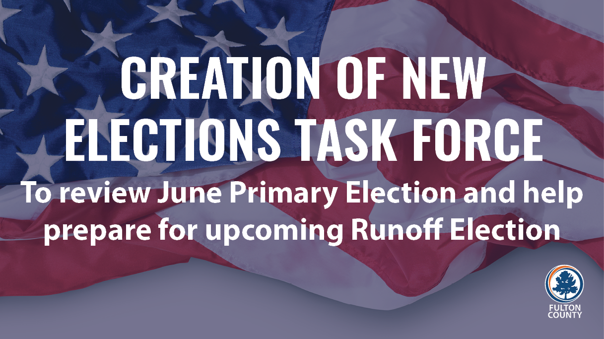 creation of new elections task force