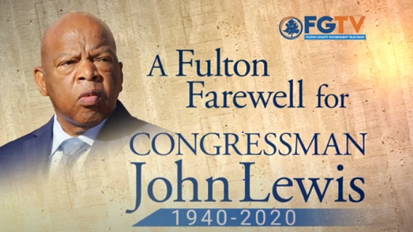 A Fulton Farewell for Congressman John Lewis