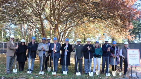 Photo of Groundbreaking Ceremony for new Hapeville Library