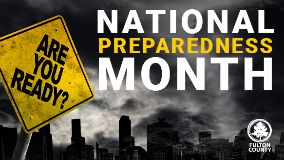 National Preparedness Month Graphic